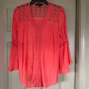 GNW gauze lacy top